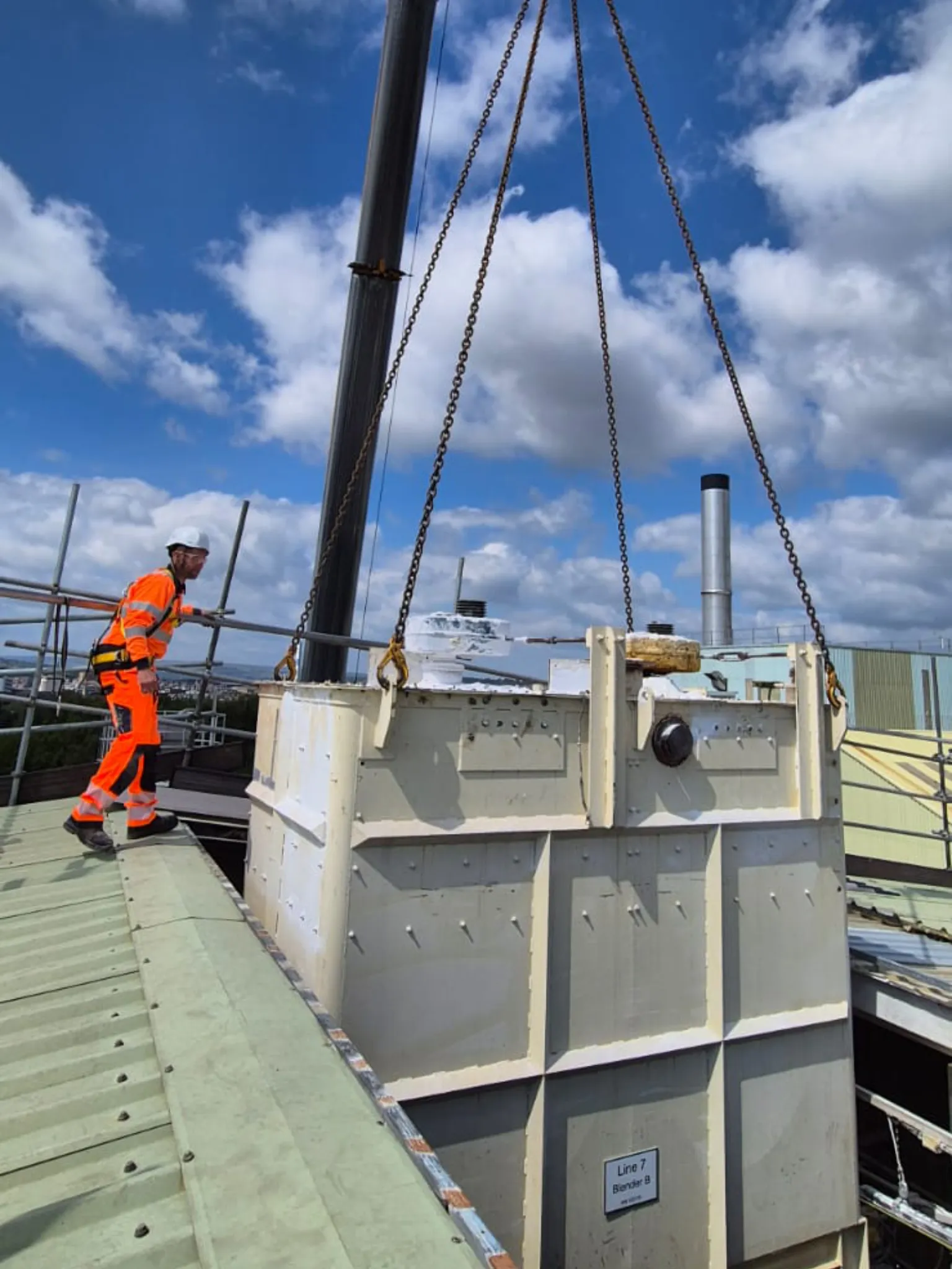 Kemira plant removal and installation Kemira plant removal and installation